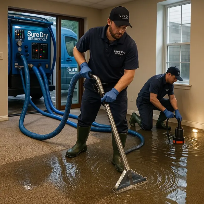 Water Extraction and Removal process in San Saba County, TX